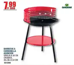 Bricofer Barbecue a carbonella Asuncion offerta