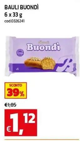 C+C maxigross Bauli Buondì offerta