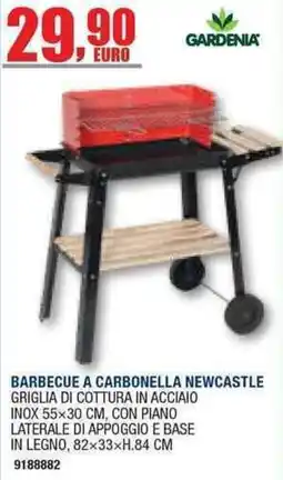Bricofer Barbecue a carbonella Newcastle offerta