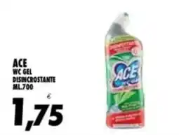 Compri Meglio Ace wc gel disincrostante offerta
