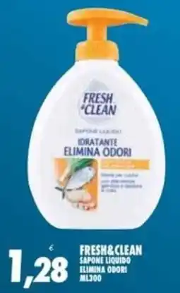 Compri Meglio Fresh&Clean Sapone Liquido Elimina Odori offerta