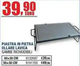Bricofer Piastra in pietra ollare lavica offerta