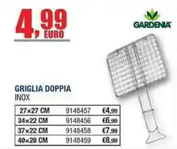 Bricofer Griglia doppia inox Gardenia offerta