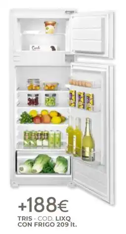 Mondo Convenienza Tris con frigo offerta