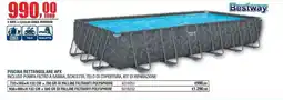 Bricofer Piscina rettangolare APX Bestway offerta