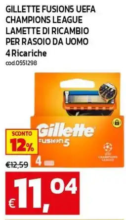 C+C maxigross Gillette Fusion5 Lamette di ricambio per rasoio da uomo offerta