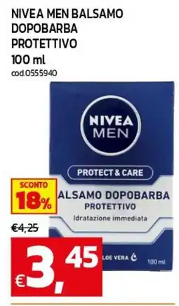 C+C maxigross Nivea men balsamo dopobarba protettivo offerta