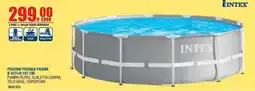 Bricofer Piscina prisma frame Intex offerta