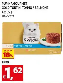 C+C maxigross Purina Gourmet Gold Tortini offerta