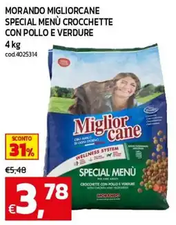 C+C maxigross Miglior cane Special Menù offerta