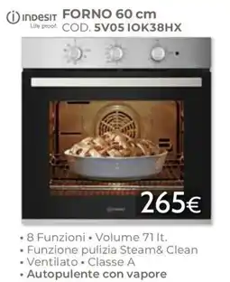 Mondo Convenienza Indesit forno 60 cm offerta