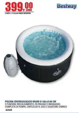 Bricofer Bestway piscina idromassaggio miami offerta