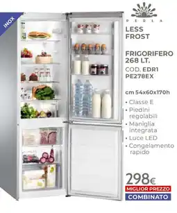Mondo Convenienza Perla frigorifero less frost offerta