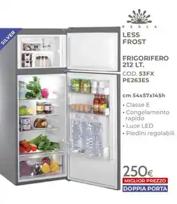 Mondo Convenienza Perla frigorifero less frost offerta