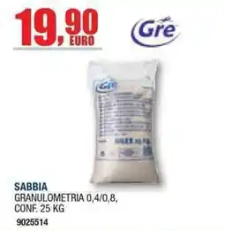 Bricofer Sabbia Gre offerta