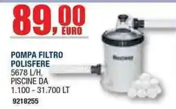 Bricofer Pompa filtro Polisfere offerta