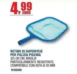 Bricofer Retino di superficie per pulizia piscina offerta