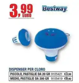 Bricofer Dispenser per cloro Bestway offerta