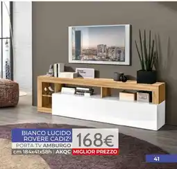 Mondo Convenienza Tavolino TV Amburgo offerta