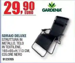 Bricofer Sdraio Deluxe Gardenia offerta