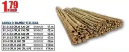 Bricofer Canna di bambu italiana offerta