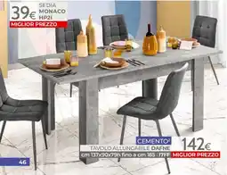Mondo Convenienza Tavolo allungabile Dafne offerta