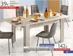 Mondo Convenienza Tavolo allungabile Dafne offerta