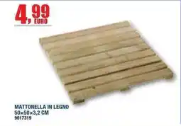 Bricofer Mattonella in legno offerta