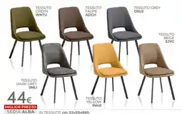 Mondo Convenienza Sedia Alba offerta