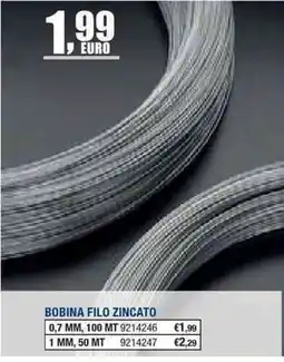Bricofer Bobina filo zincato offerta