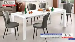 Mondo Convenienza Tavolo allungabile Wood offerta
