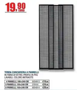 Bricofer Tenda zanzariera a pannelli offerta