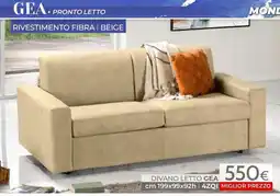 Mondo Convenienza Divano letto GEA offerta