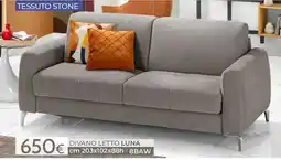 Mondo Convenienza Divano letto Luna offerta
