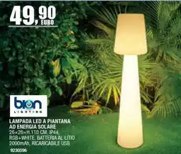 Bricofer Lampada led a piantana bion lighting offerta