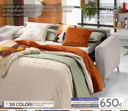 Mondo Convenienza Divano Letto Luna offerta