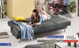 Mondo Convenienza Divano letto Dante 3 posti offerta