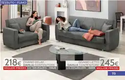 Mondo Convenienza Divano relax Dahlia contenitore offerta