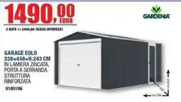 Bricofer Garage Eolo Gardenia offerta