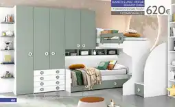 Mondo Convenienza Composizione tipo Bianco Luna Verde Bianco Luna offerta