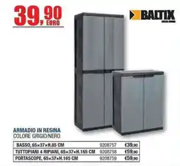 Bricofer Armadio in resina Baltix offerta