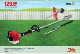 Bricofer Decespugliatore multifunzione 3 in 1 a scoppio 33 cc Newton offerta