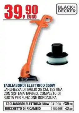 Bricofer Tagliabordi elettrico Black+Decker offerta