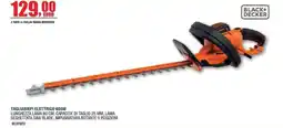 Bricofer Tagliasiepi elettrico Black+Decker 650W offerta