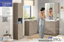 Mondo Convenienza Componibile bagno Lavinia offerta