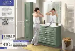 Mondo Convenienza Componibile bagno Greta offerta