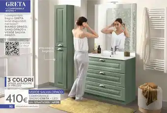 Mondo Convenienza Componibile bagno Greta offerta