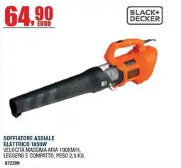 Bricofer Soffiatore assiale elettrico Black+Decker offerta