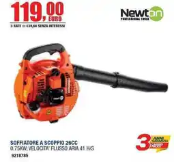 Bricofer Soffiatore a scoppio Newton 26cc offerta