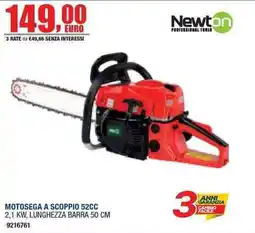 Bricofer Motosa a scoppio 52cc Newton offerta